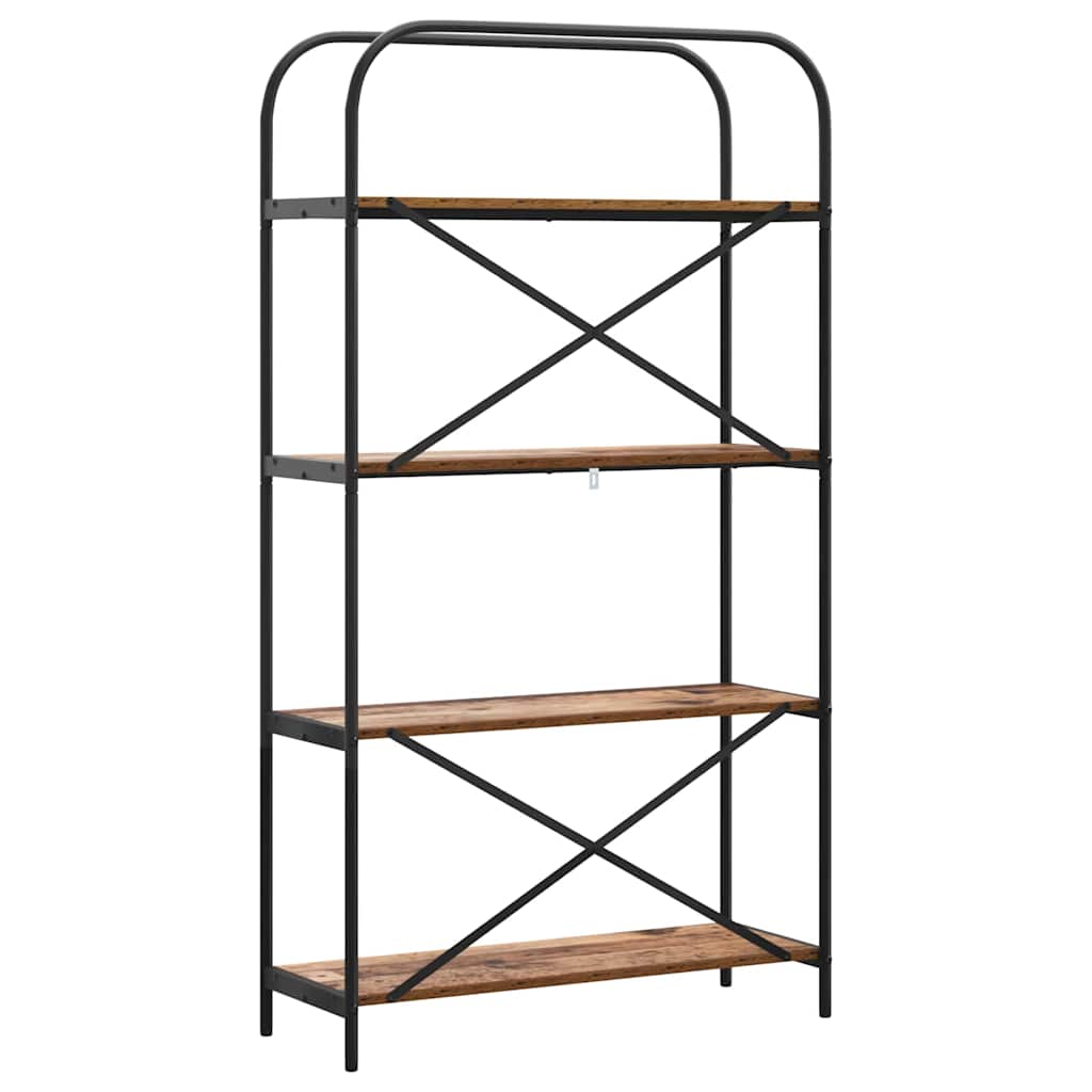 Bücherregal Altholz 80 x 30 x 146 cm Holzwerkstoff