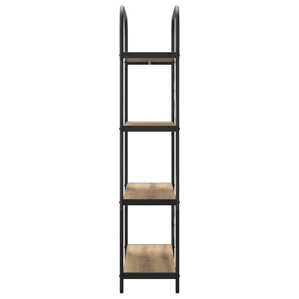 Bücherregal Artisan-Eiche 80 x 30 x 146 cm Holzwerkstoff