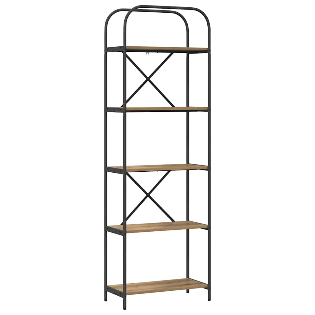 Bücherregal Artisan-Eiche 60 x 30 x 183 cm Holzwerkstoff