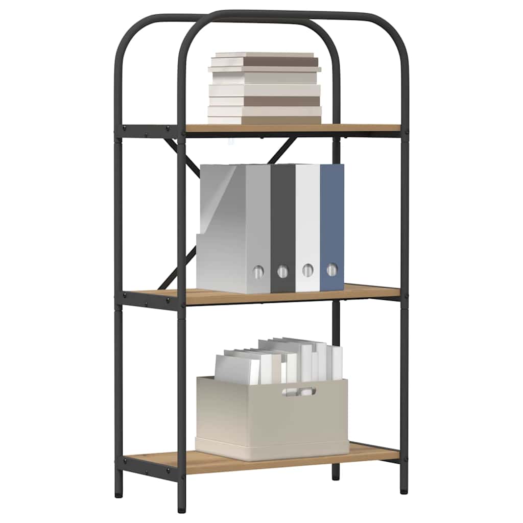 Bücherregal Artisan-Eiche 60 x 30 x 109 cm Holzwerkstoff