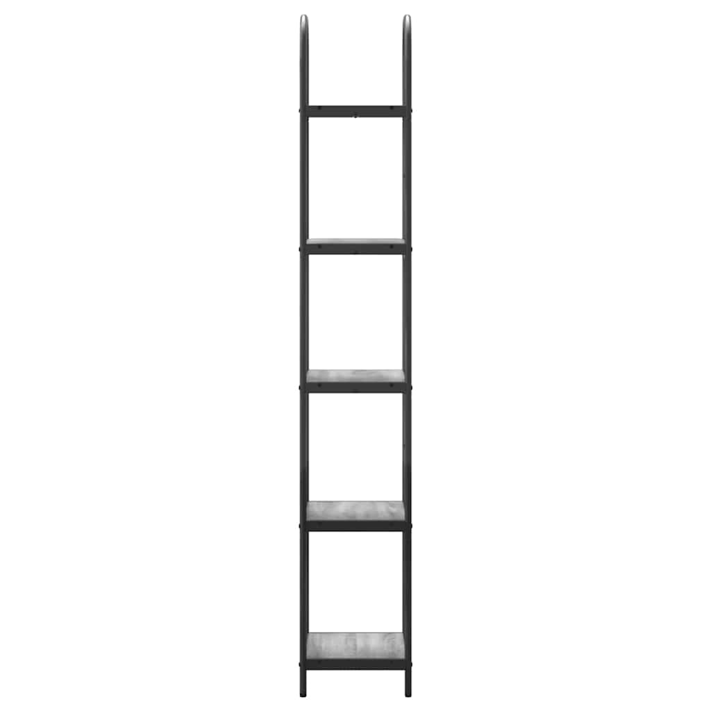 Bücherregal Graues Sonoma 40 x 30 x 183 cm Holzwerkstoff