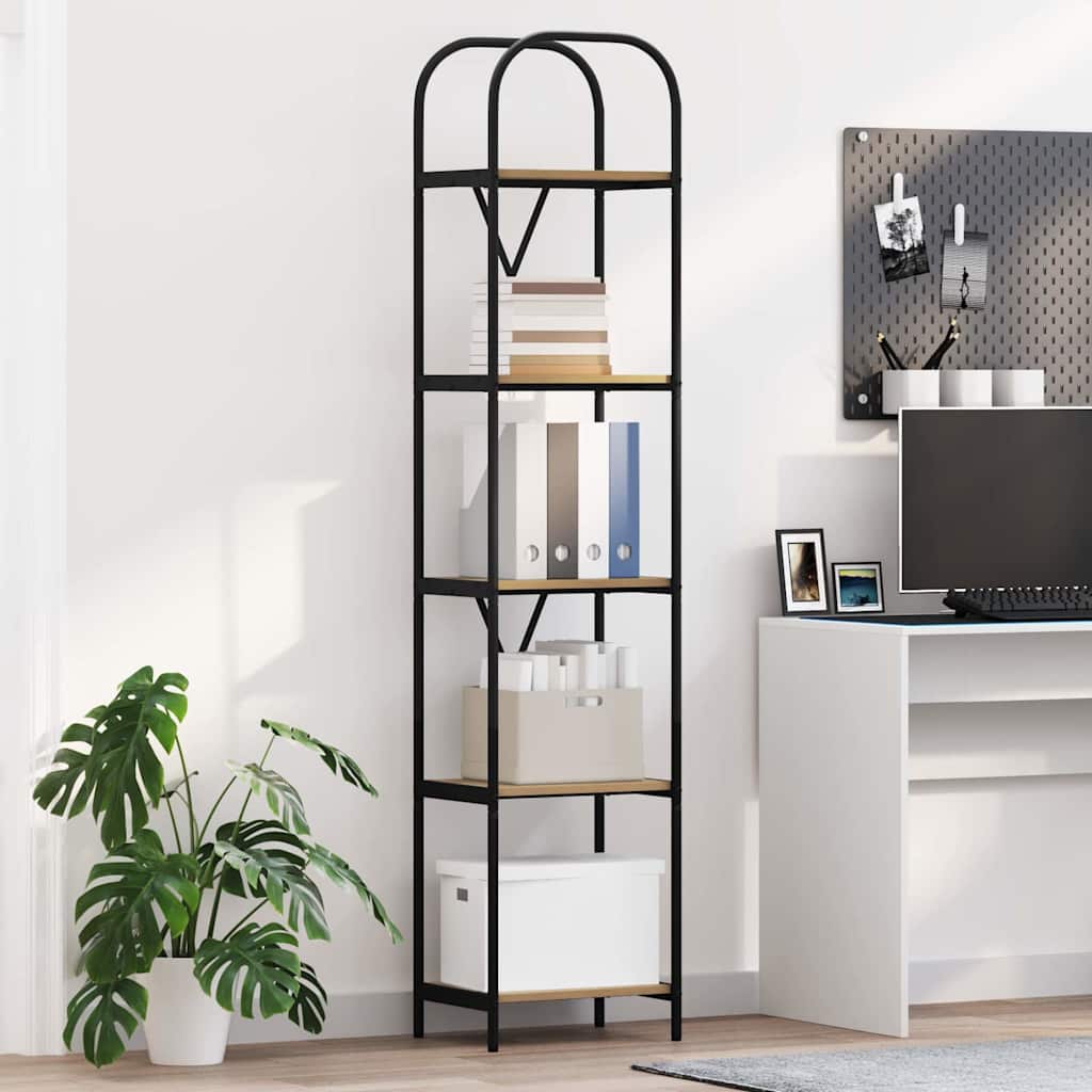 Bücherregal Artisan-Eiche 40 x 30 x 183 cm Holzwerkstoff