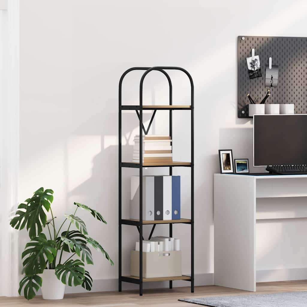Bücherregal Artisan-Eiche 40 x 30 x 146 cm Holzwerkstoff
