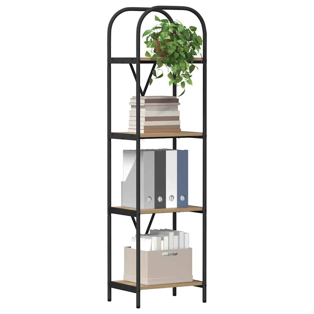 Bücherregal Artisan-Eiche 40 x 30 x 146 cm Holzwerkstoff