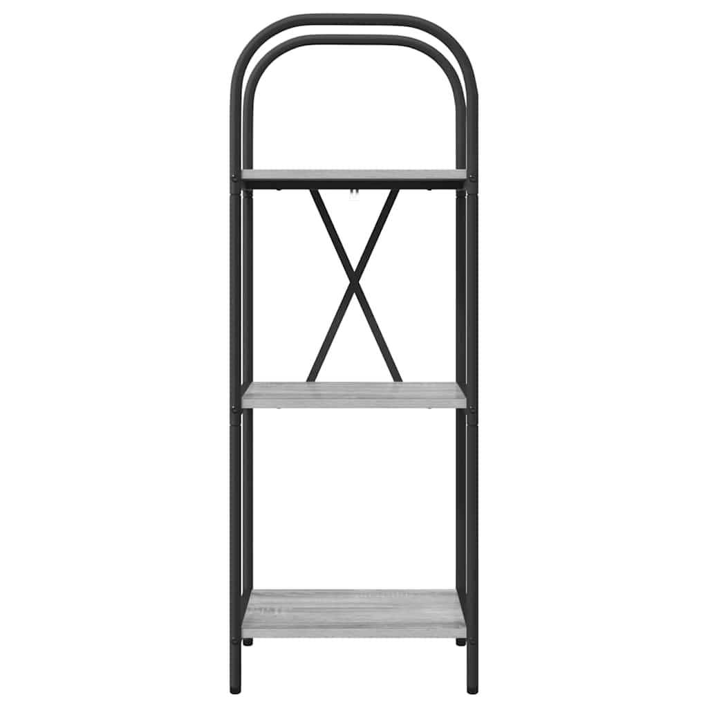 Bücherregal Graues Sonoma 40 x 30 x 109 cm Holzwerkstoff
