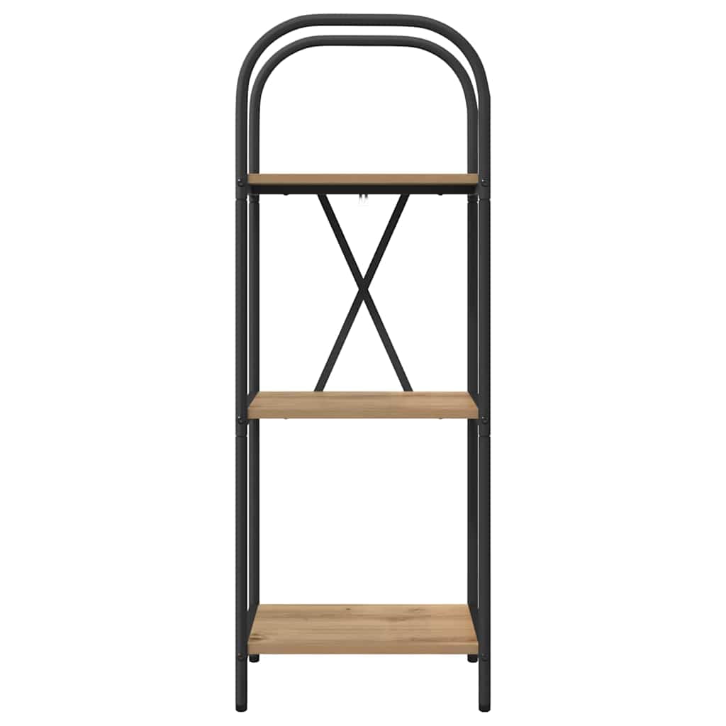 Bücherregal Artisan-Eiche 40 x 30 x 109 cm Holzwerkstoff