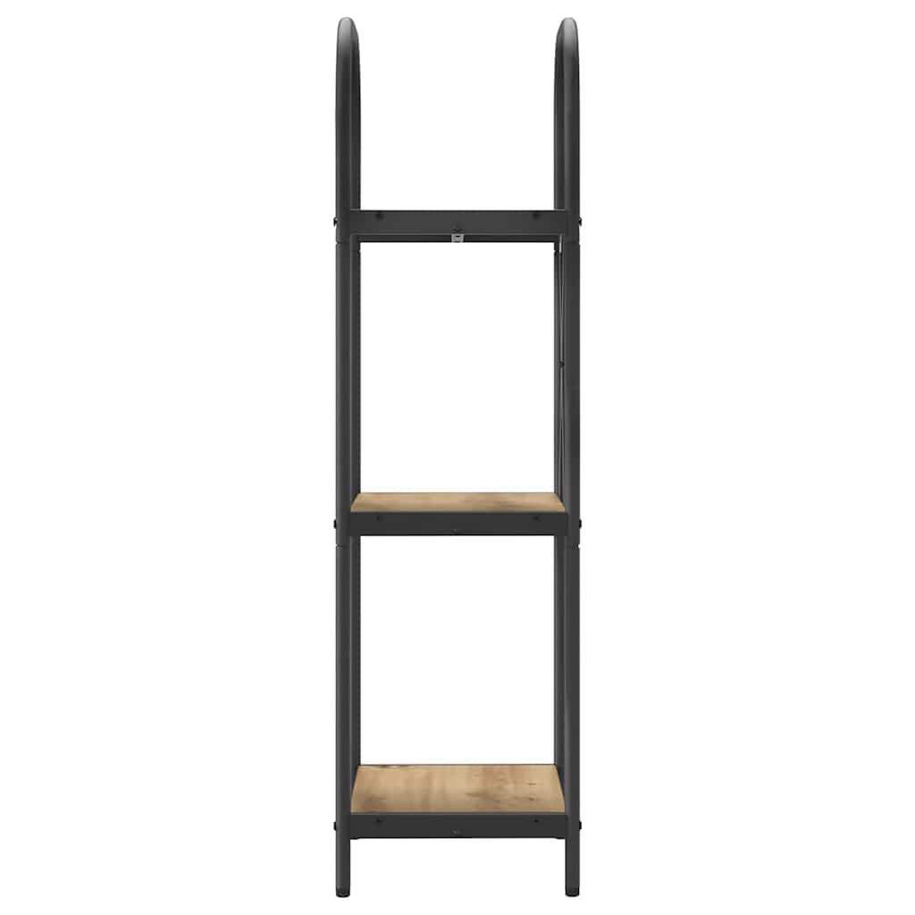Bücherregal Artisan-Eiche 40 x 30 x 109 cm Holzwerkstoff