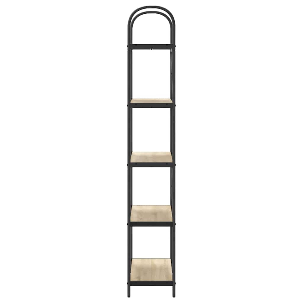 Bücherregal Sonoma-Eiche 80 x 30 x 183 cm Holzwerkstoff