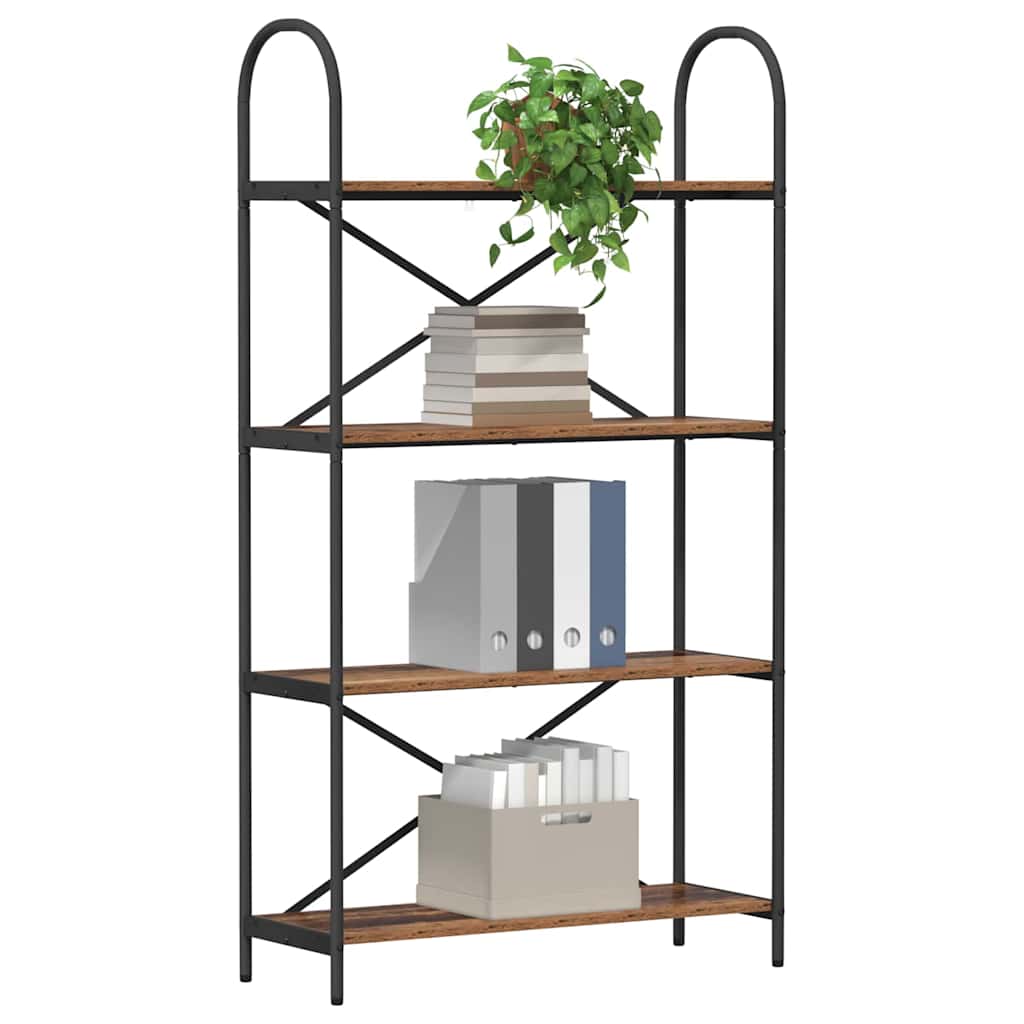 Bücherregal Altholz 80 x 30 x 146 cm Holzwerkstoff