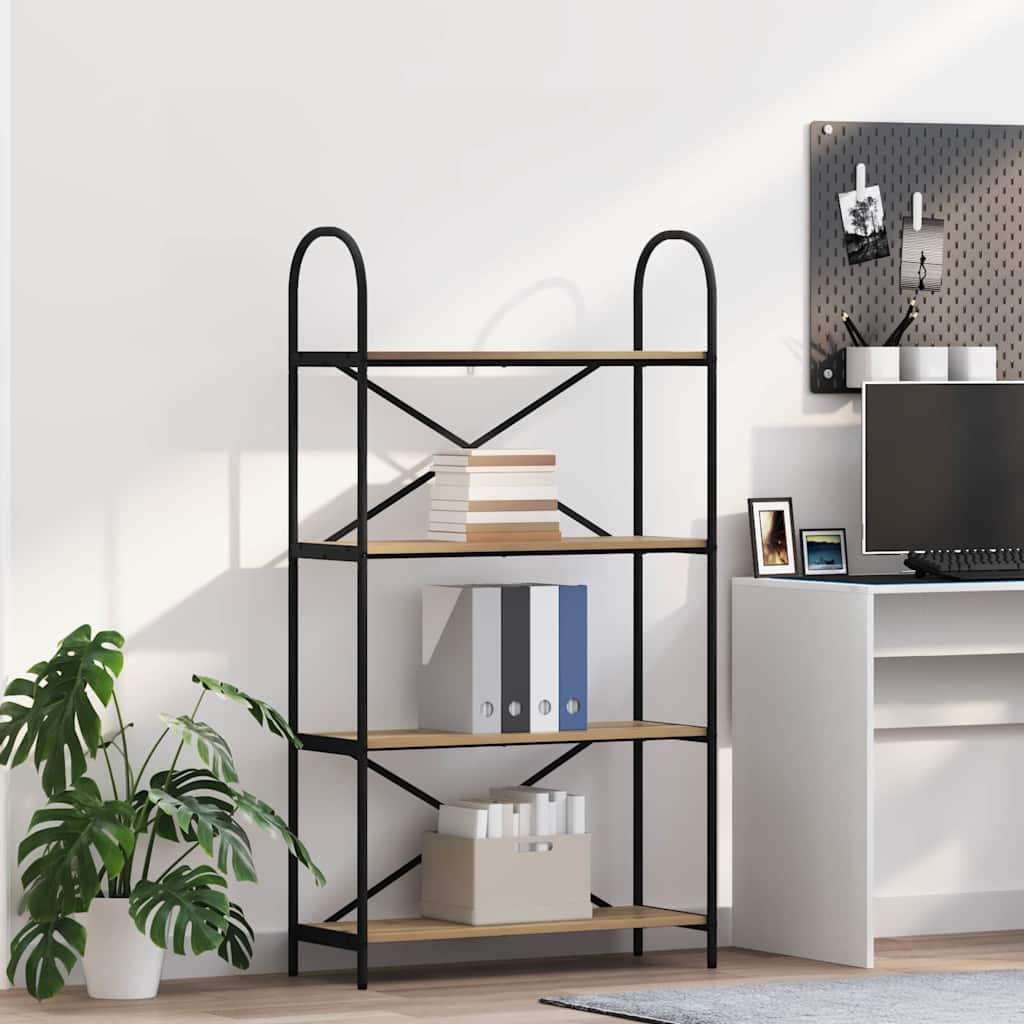 Bücherregal Artisan-Eiche 80 x 30 x 146 cm Holzwerkstoff