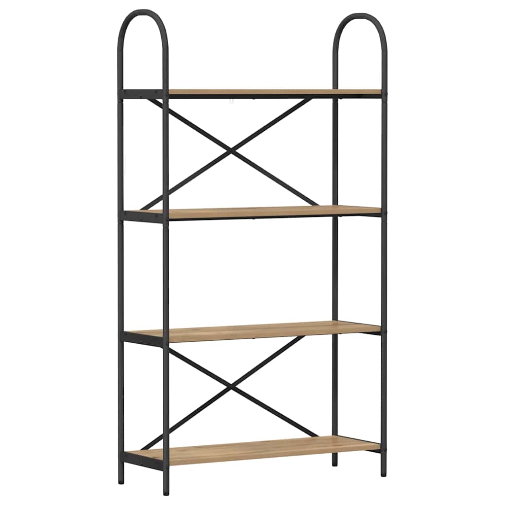 Bücherregal Artisan-Eiche 80 x 30 x 146 cm Holzwerkstoff