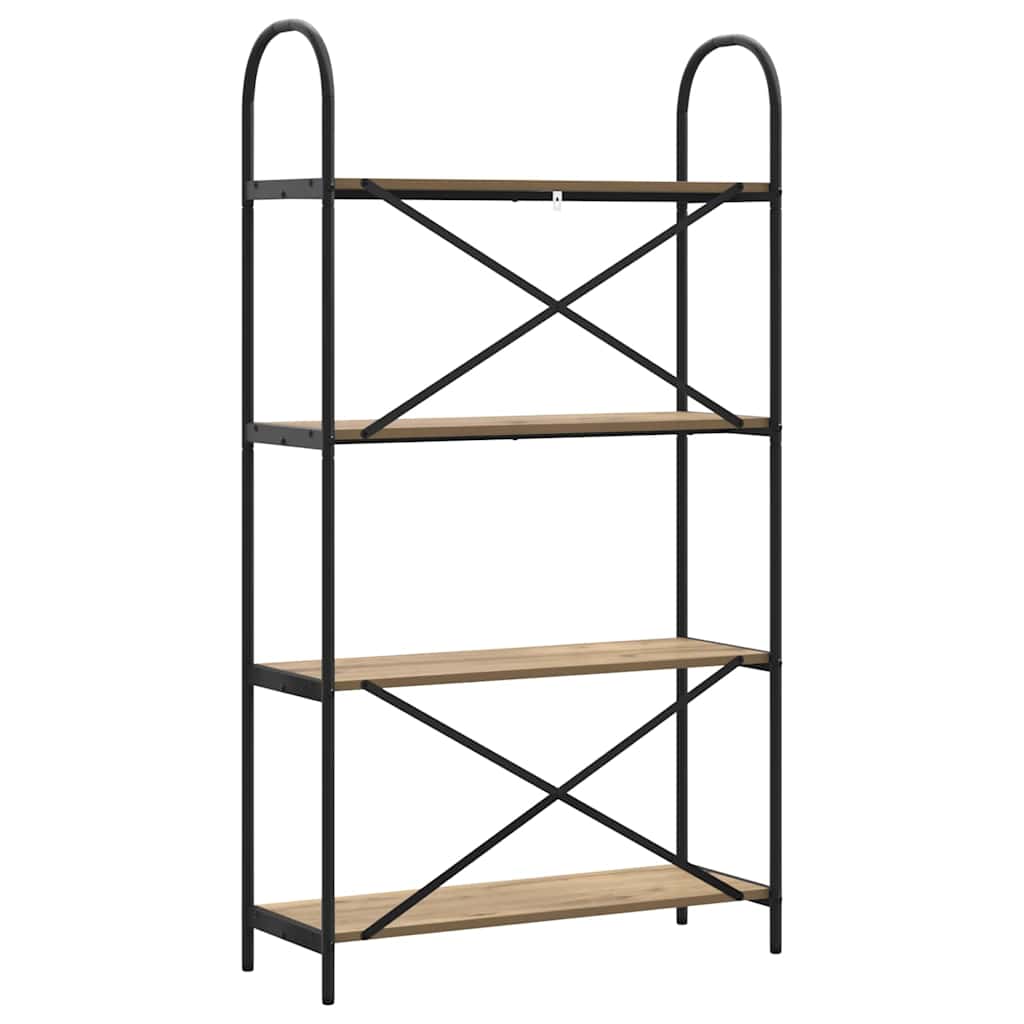 Bücherregal Artisan-Eiche 80 x 30 x 146 cm Holzwerkstoff