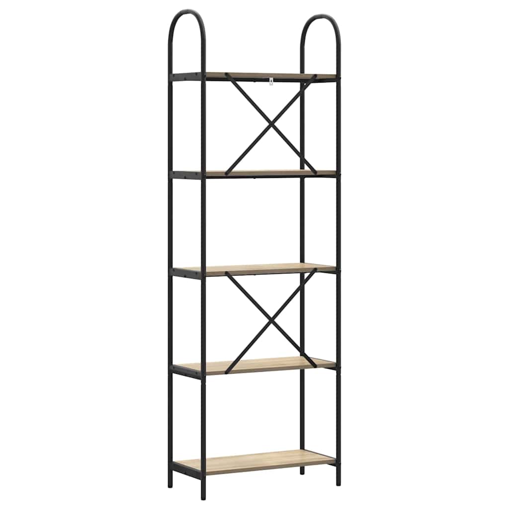 Bücherregal Sonoma-Eiche 60 x 30 x 183 cm Holzwerkstoff