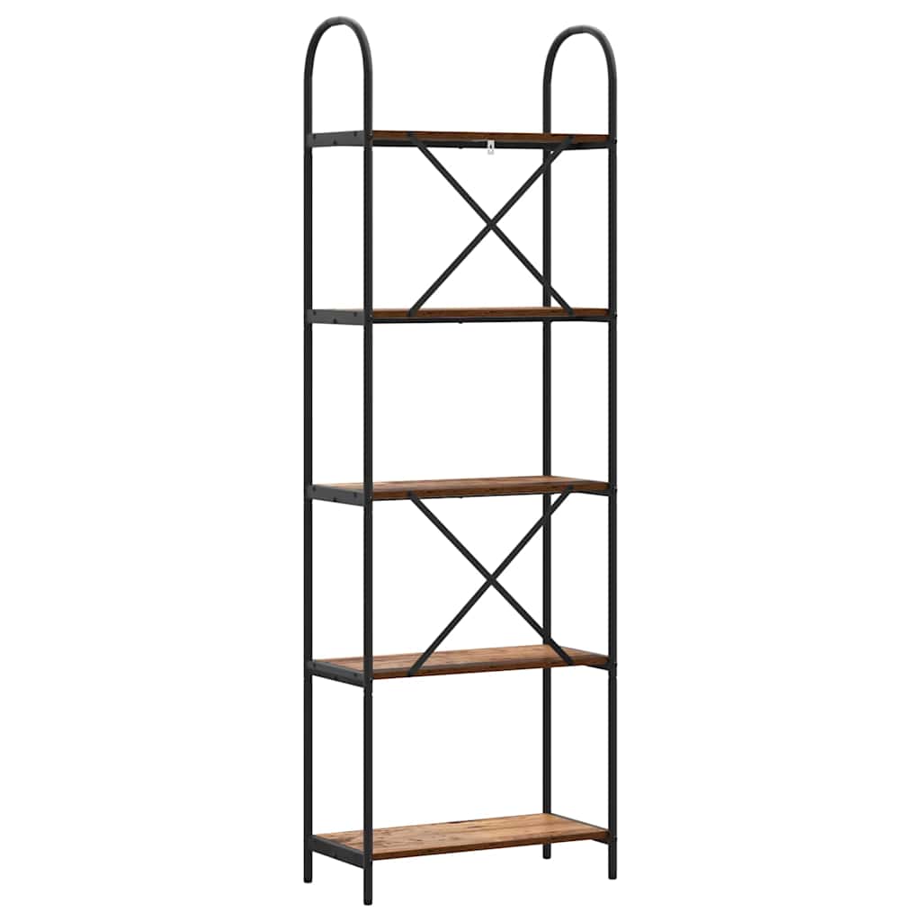 Bücherregal Altholz 60 x 30 x 183 cm Holzwerkstoff
