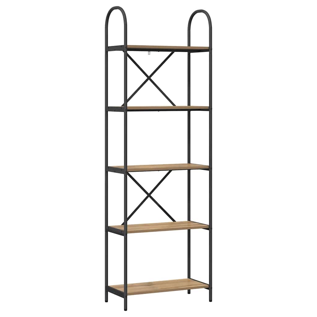 Bücherregal Artisan-Eiche 60 x 30 x 183 cm Holzwerkstoff
