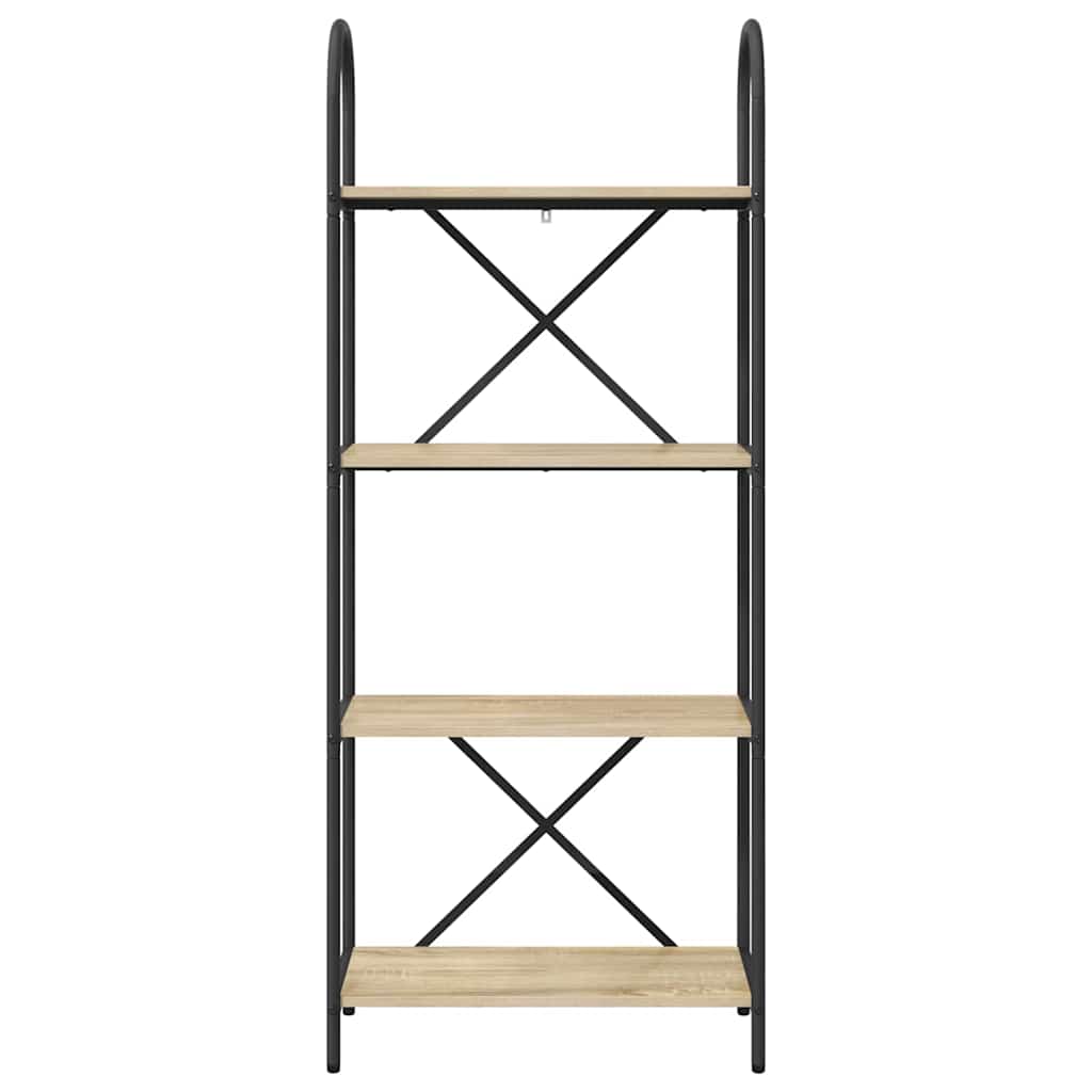 Bücherregal Sonoma-Eiche 60 x 30 x 146 cm Holzwerkstoff