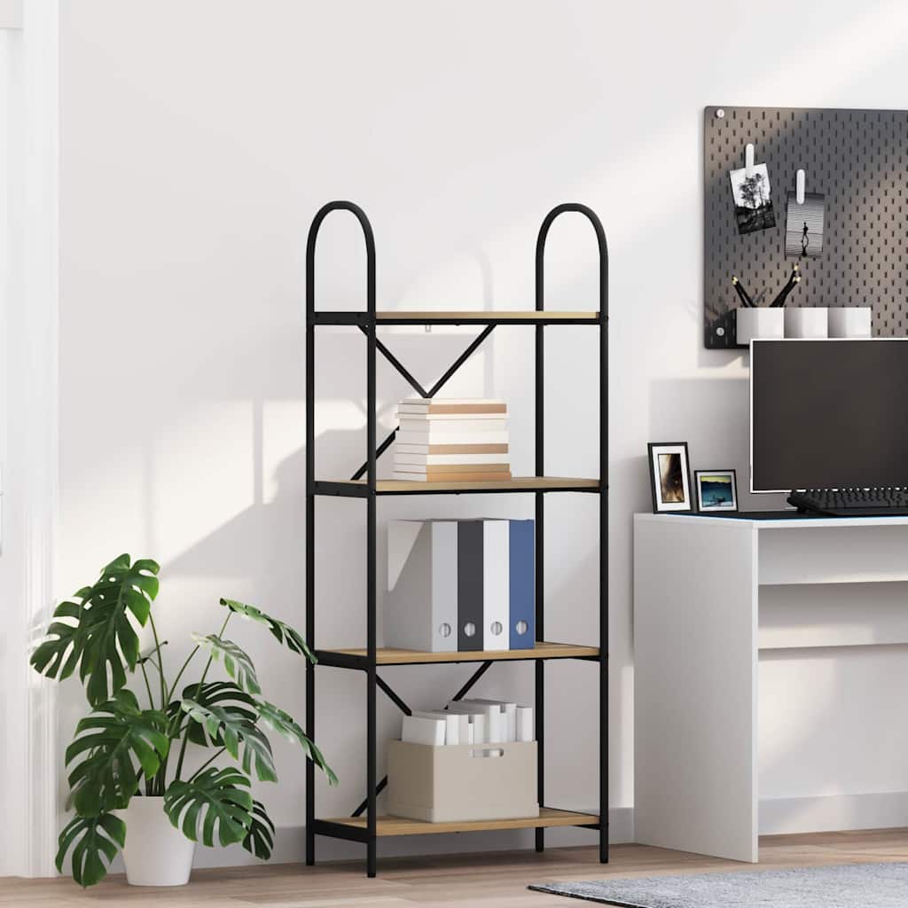 Bücherregal Artisan-Eiche 60 x 30 x 146 cm Holzwerkstoff