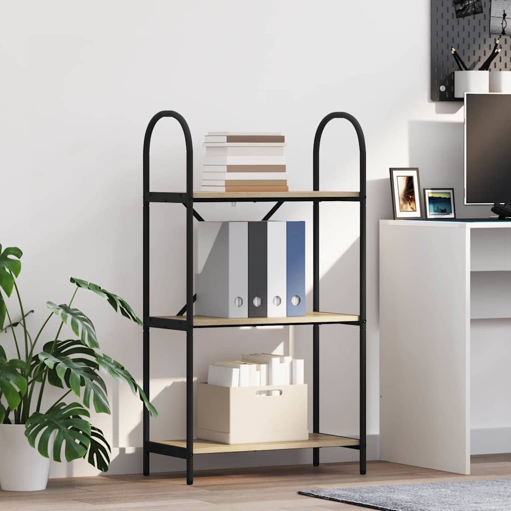 Bücherregal Sonoma-Eiche 60 x 30 x 109 cm Holzwerkstoff