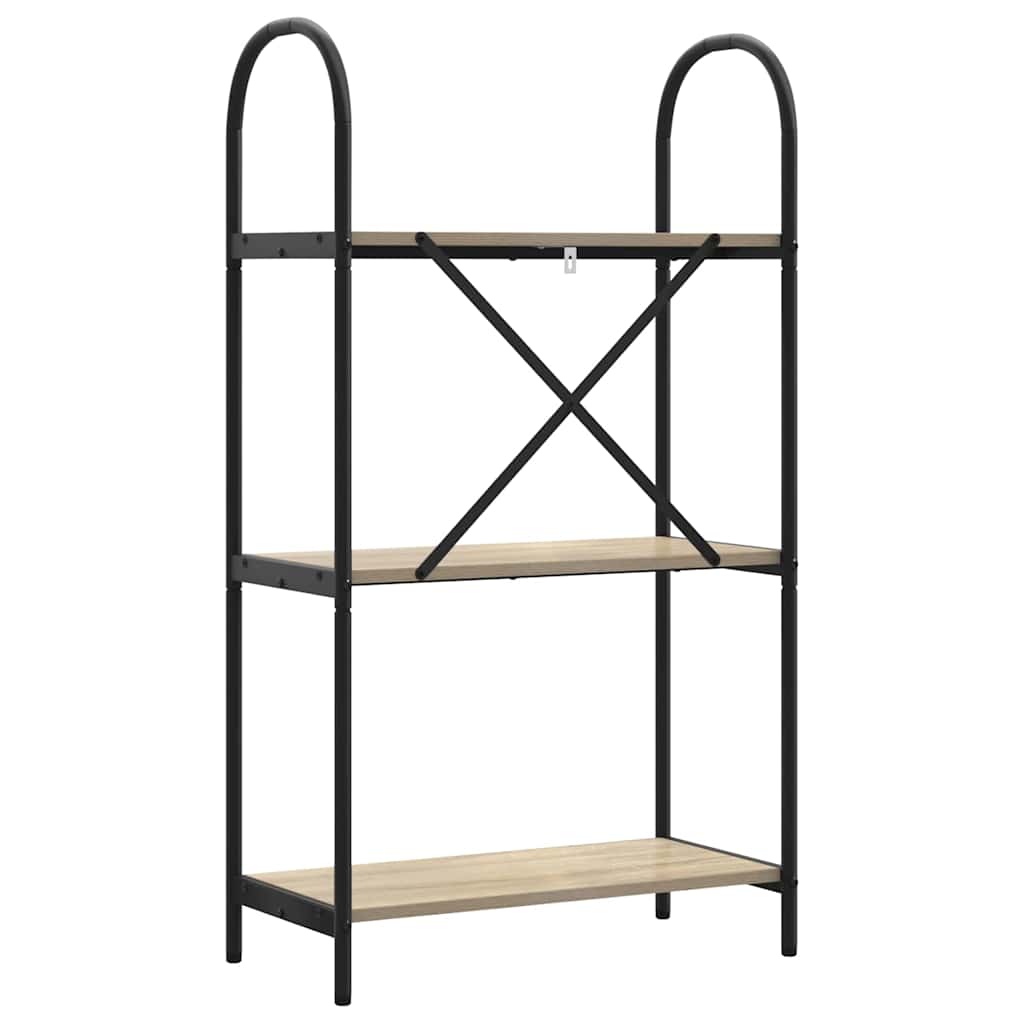 Bücherregal Sonoma-Eiche 60 x 30 x 109 cm Holzwerkstoff