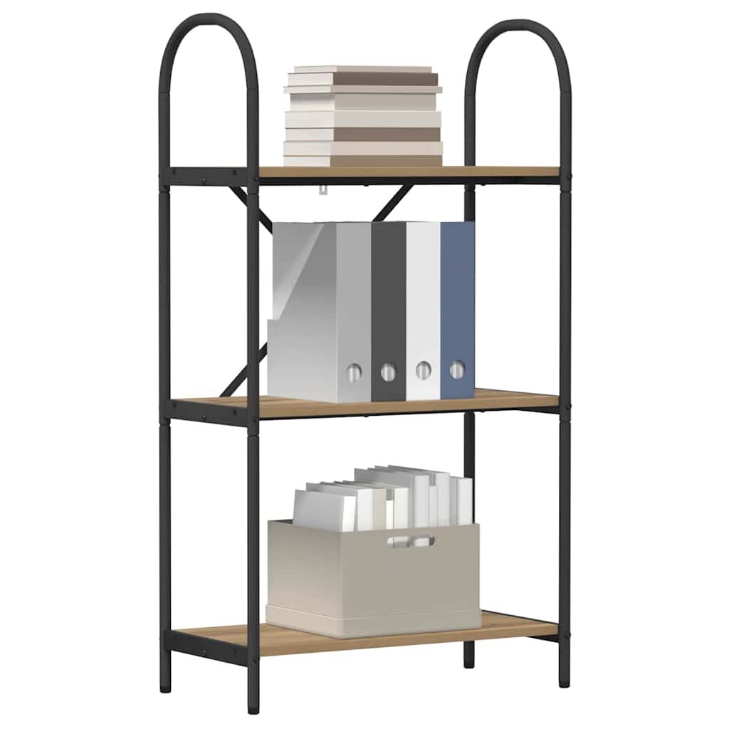 Bücherregal Artisan-Eiche 60 x 30 x 109 cm Holzwerkstoff