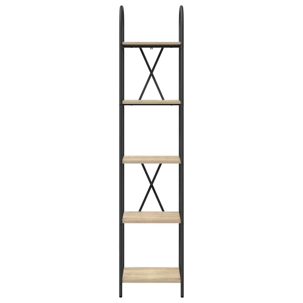 Bücherregal Sonoma-Eiche 40 x 30 x 183 cm Holzwerkstoff
