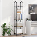 Bücherregal Geräucherte Eiche 40 x 30 x 183 cm Holzwerkstoff