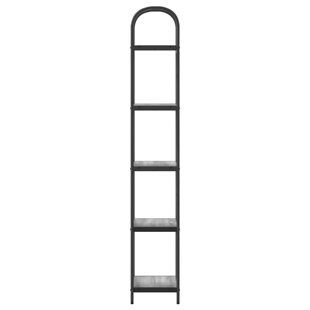 Bücherregal Graues Sonoma 40 x 30 x 183 cm Holzwerkstoff