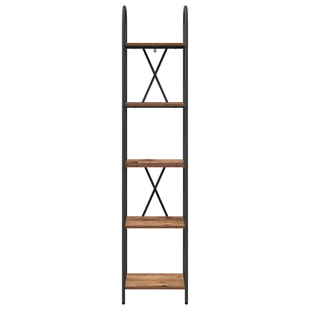 Bücherregal Altholz 40 x 30 x 183 cm Holzwerkstoff