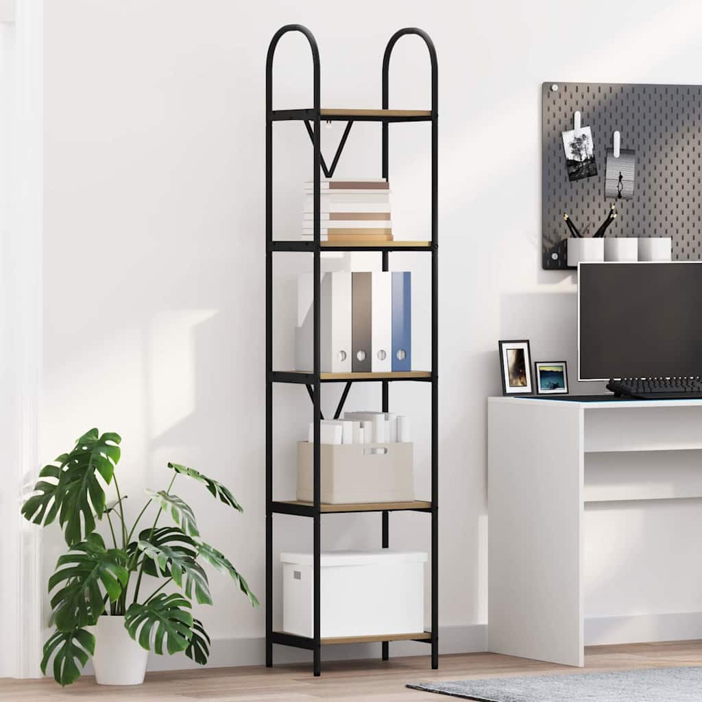Bücherregal Artisan-Eiche 40 x 30 x 183 cm Holzwerkstoff