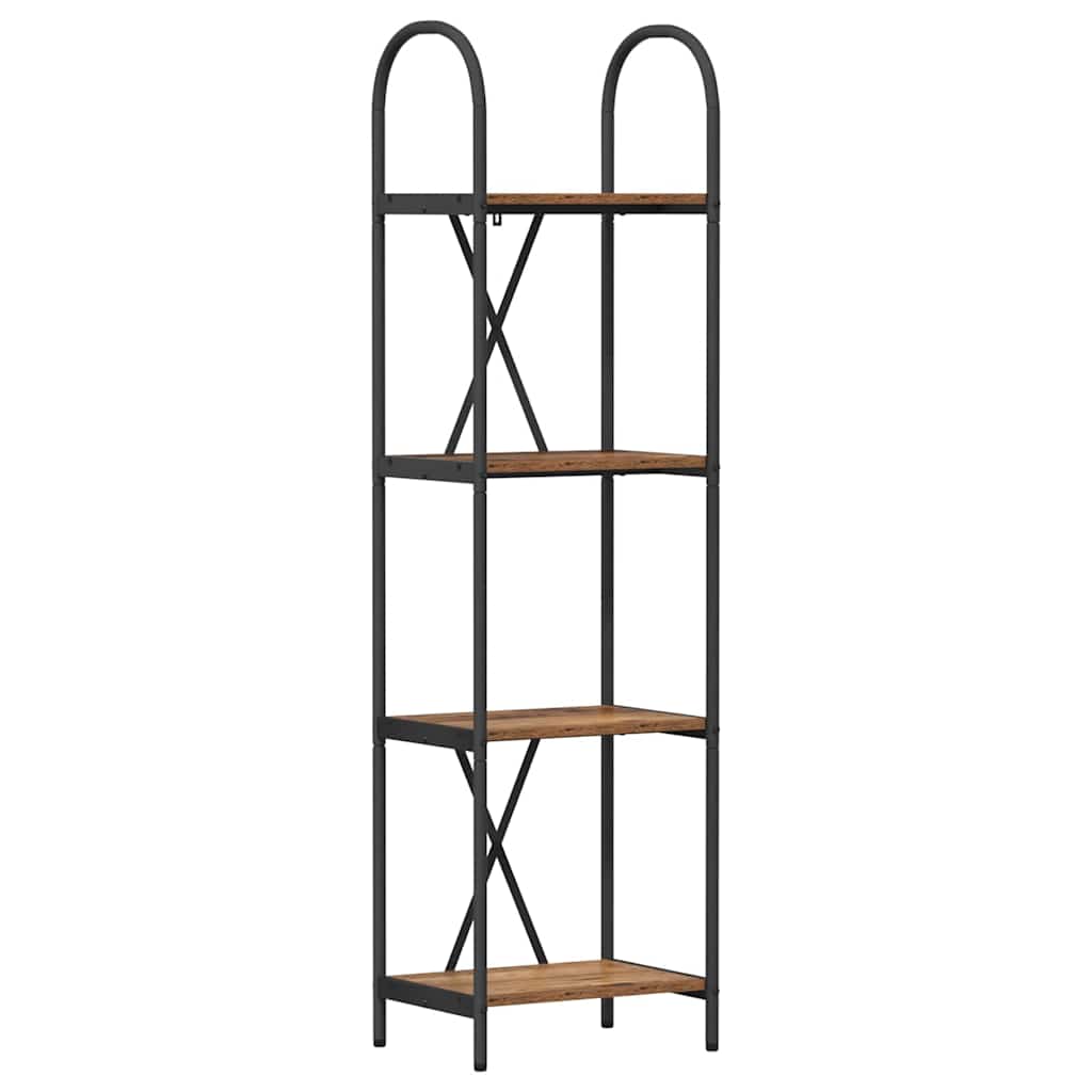 Bücherregal Altholz 40 x 30 x 146 cm Holzwerkstoff