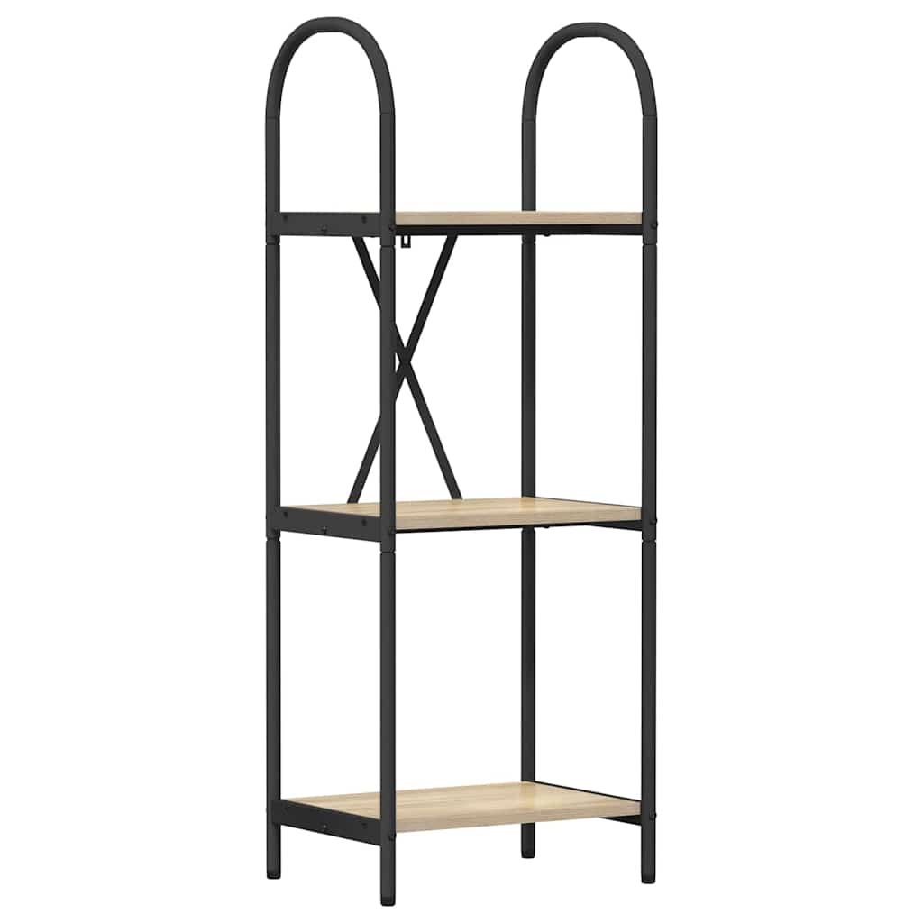 Bücherregal Sonoma-Eiche 40 x 30 x 109 cm Holzwerkstoff