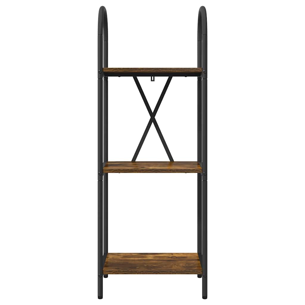 Bücherregal Geräucherte Eiche 40 x 30 x 109 cm Holzwerkstoff