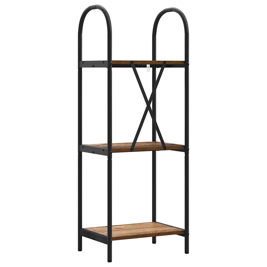Bücherregal Altholz 40 x 30 x 109 cm Holzwerkstoff