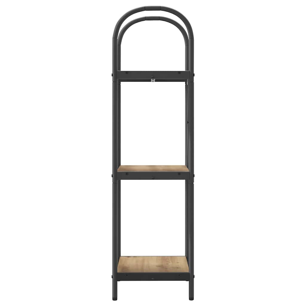Bücherregal Artisan-Eiche 40 x 30 x 109 cm Holzwerkstoff