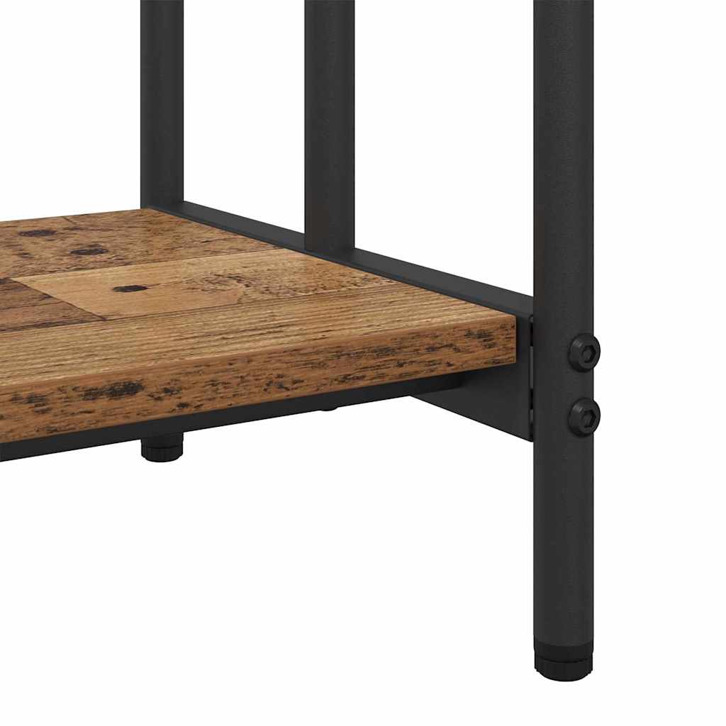 Kleiderständer Altholz 90 x 30 x 100,5 cm Holzwerkstoff