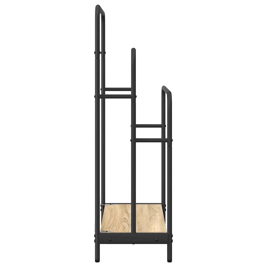 Kleiderständer Sonoma-Eiche 60 x 30 x 100,5 cm Holzwerkstoff