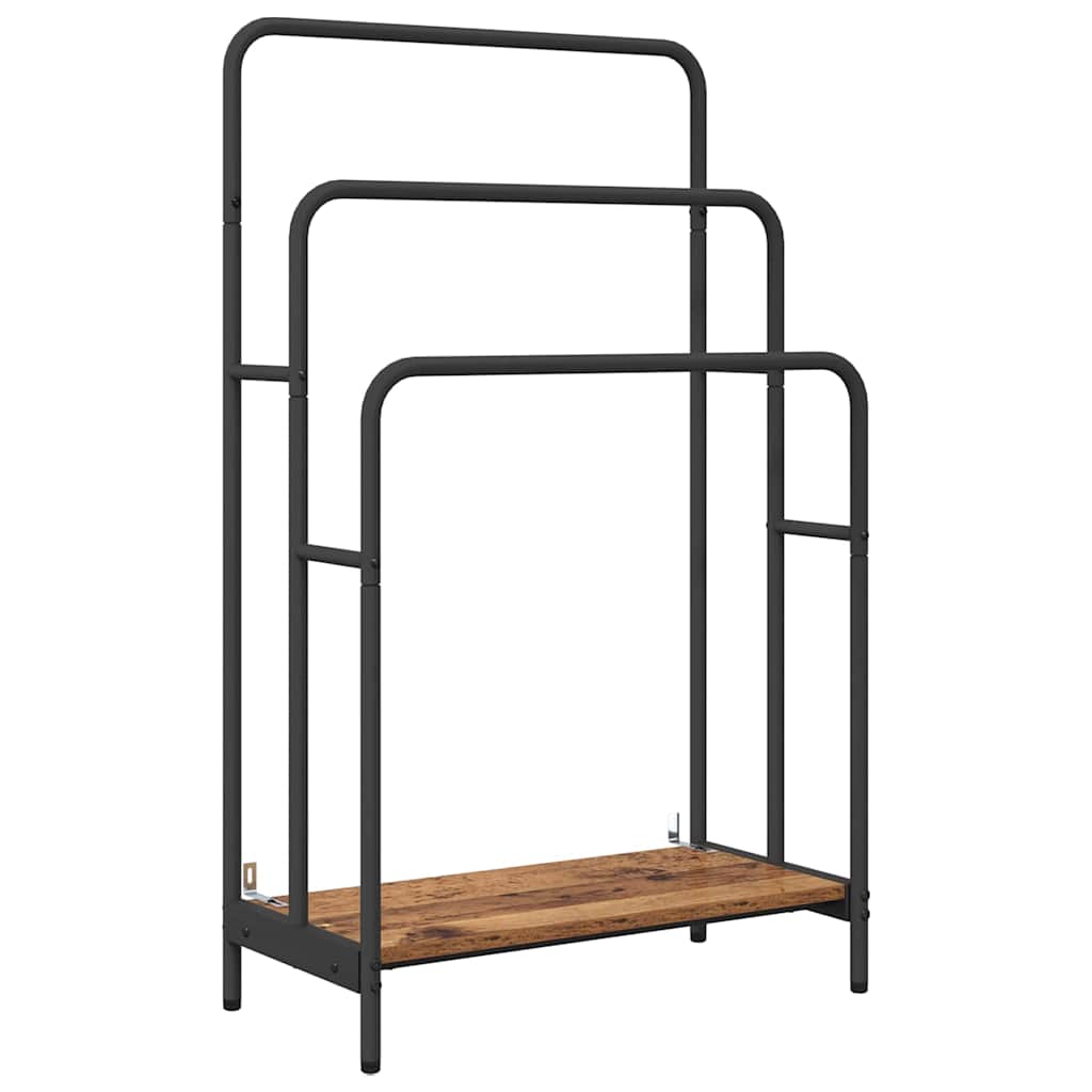 Kleiderständer Altholz 60 x 30 x 100,5 cm Holzwerkstoff