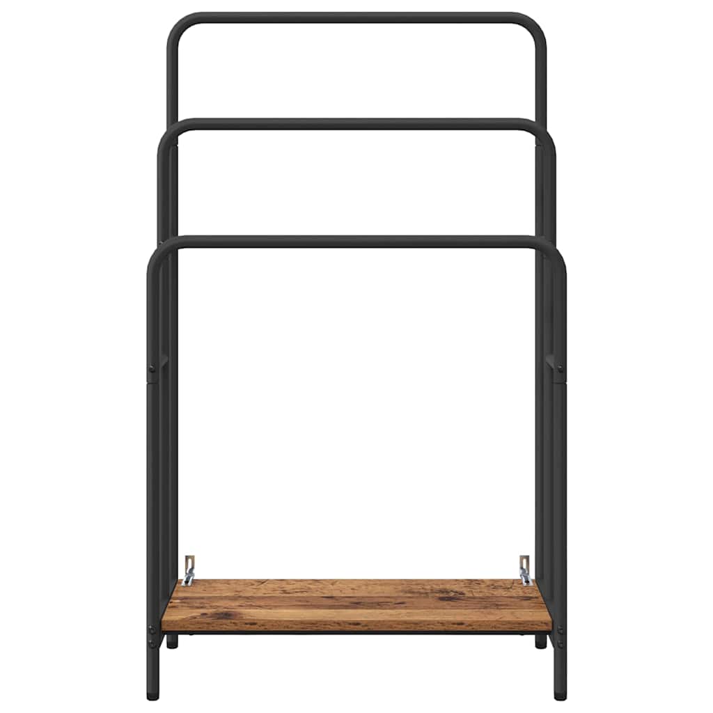 Kleiderständer Altholz 60 x 30 x 100,5 cm Holzwerkstoff