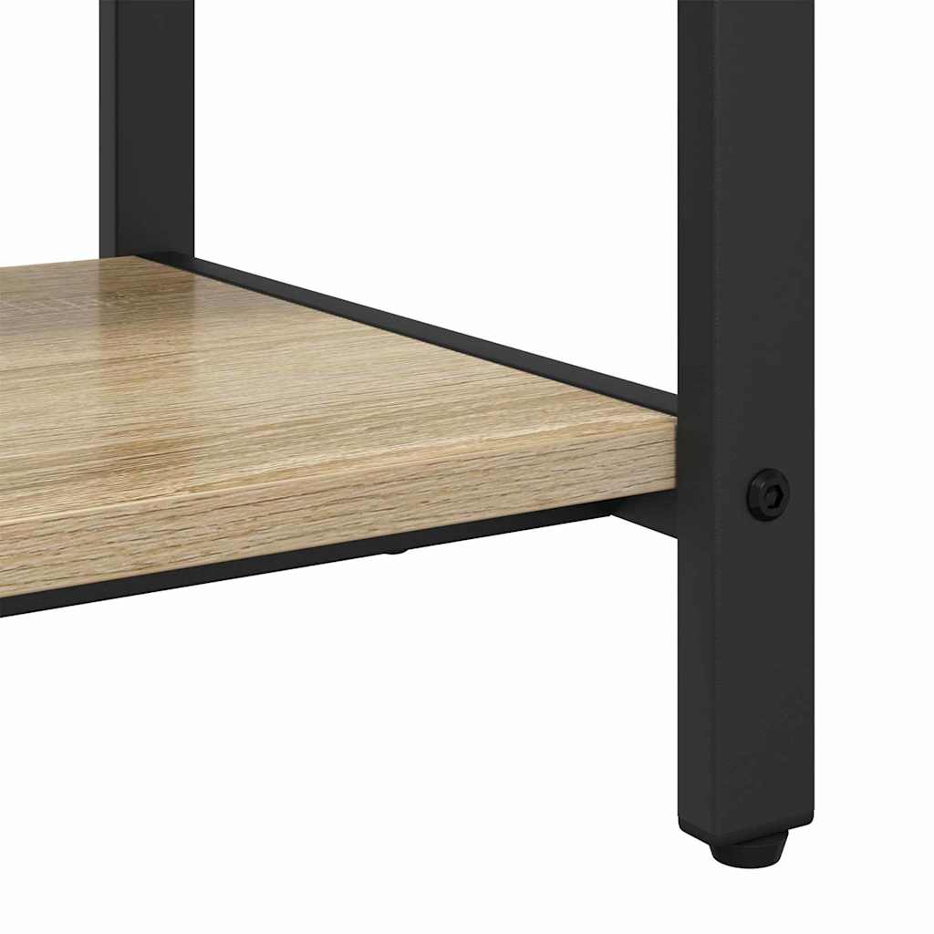 Garderobenständer Sonoma-Eiche 95 x 34 x 184 cm Holzwerkstoff
