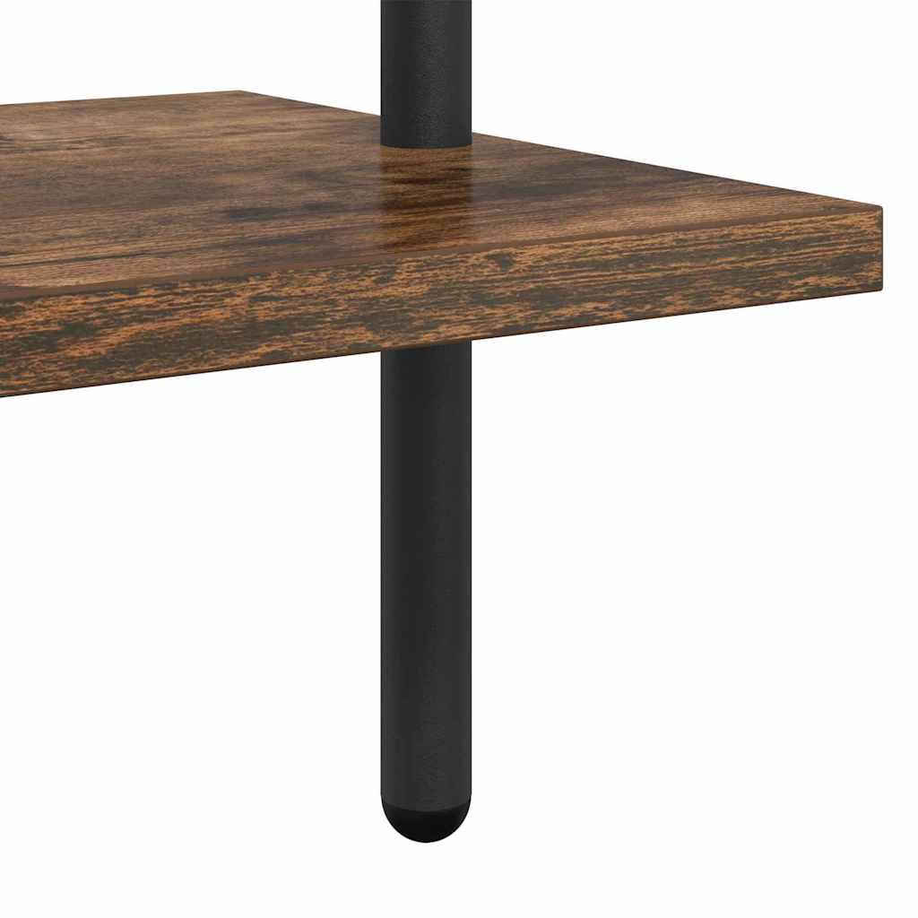 Bücherregal Geräucherte Eiche 60 x 24 x 168 cm Holzwerkstoff