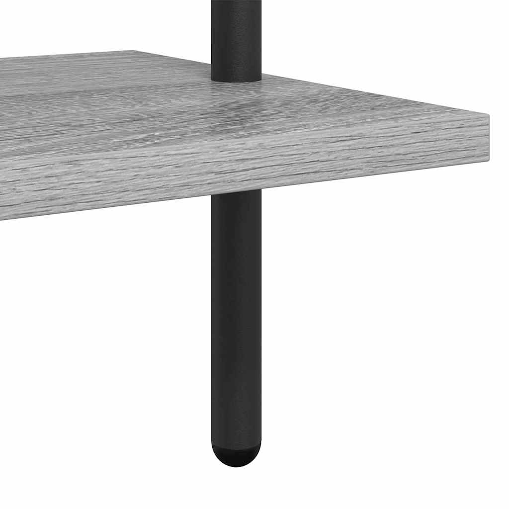 Bücherregal Graues Sonoma 60 x 24 x 168 cm Holzwerkstoff