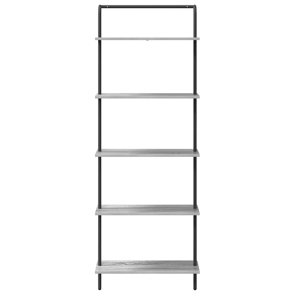 Bücherregal Graues Sonoma 60 x 24 x 168 cm Holzwerkstoff