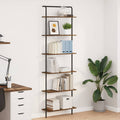 Bücherregal Geräucherte Eiche 60 x 24 x 203 cm Holzwerkstoff