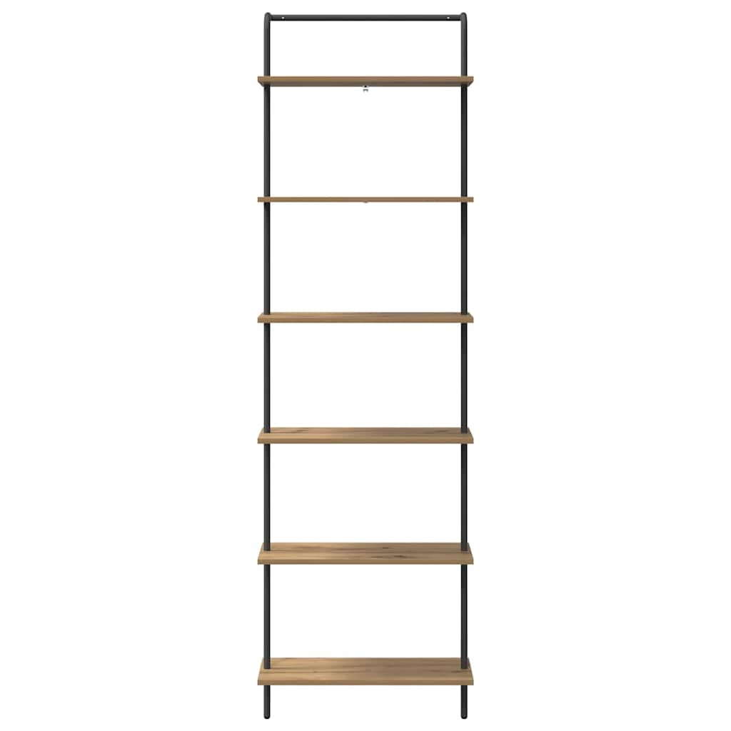Bücherregal Artisan-Eiche 60 x 24 x 203 cm Holzwerkstoff