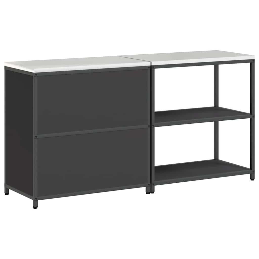 Aufbewahrungsset für die Küche HATTEM 2 pcs Schwarz