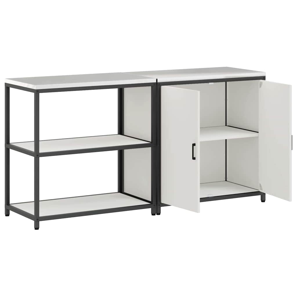Aufbewahrungsset für die Küche HATTEM 2 pcs Weiß