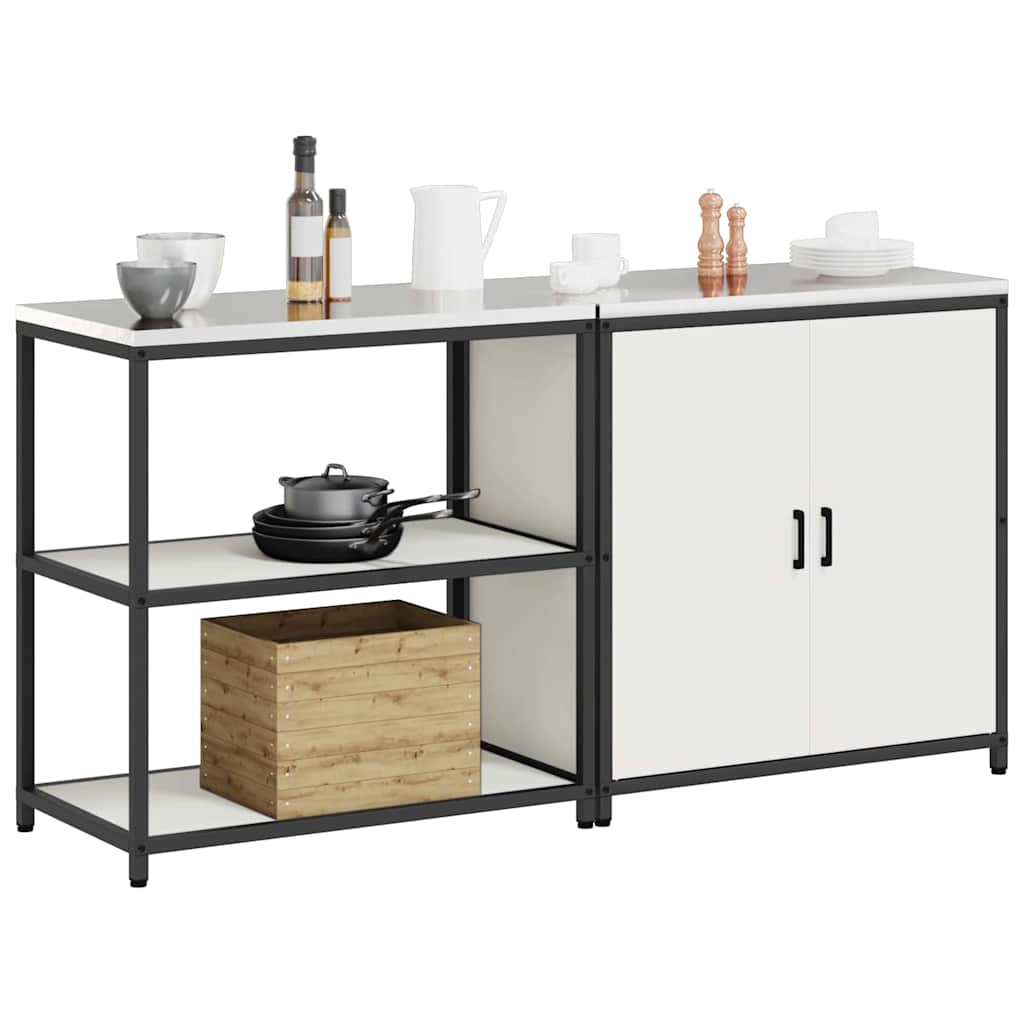 Aufbewahrungsset für die Küche HATTEM 2 pcs Weiß