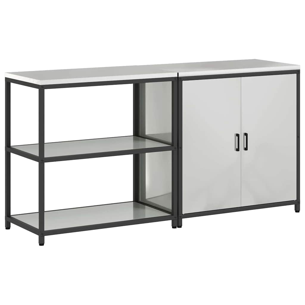 Aufbewahrungsset für die Küche HATTEM 2 pcs Silber