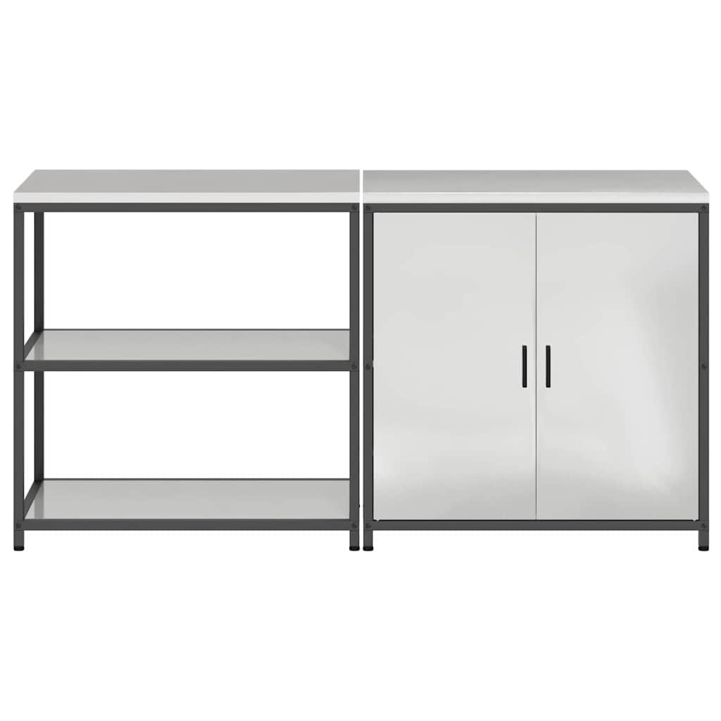 Aufbewahrungsset für die Küche HATTEM 2 pcs Silber