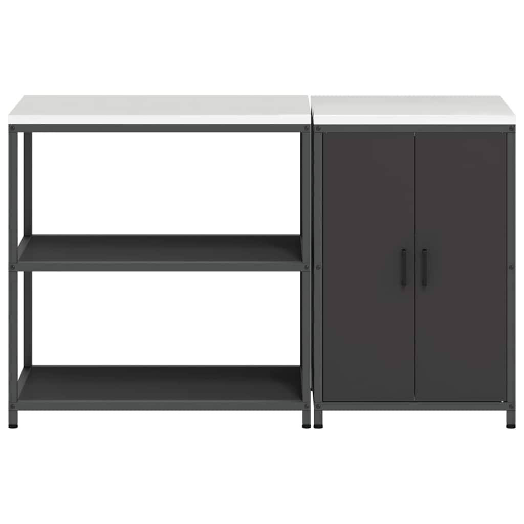 Aufbewahrungsset für die Küche HATTEM 2 pcs Schwarz